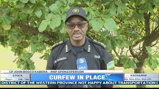 Police caution people against breaking Coronavirus curfew