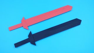 摺紙寶劍| Origami paper sword