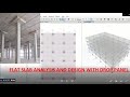 Complete Flat slab analysis and design in Etabs | etabs tutorial for beginners | etabs 2016