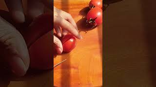 tomato cutting #shorts #viral #trending