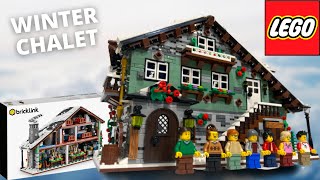 Winter Chalet - Rare LEGO Bricklink AFOL Designer Program Review!