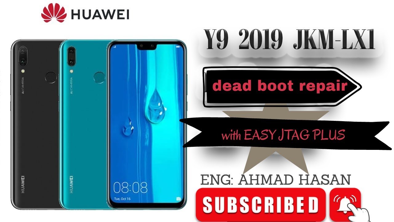 (اصلاح بوت هواوي Y9-2019)Huawei Y9 2019(JKM-LX1) Deadboot Repair With ...