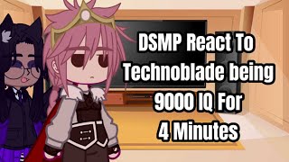 DSMP React To Technoblade Being 9000 IQ For 4 Minutes (ft. Sage)