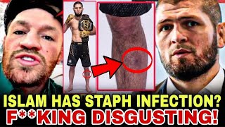 Conor McGregor GOES OFF On Islam Makhachev For SUFFERING STAPH INFECTION ahead of UFC 302?! 😱😳