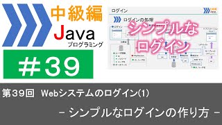 【中級編Java(39)】Webシステムのログイン(1)―シンプルなログインの作り方―｜Javaプログラミングのゆるふわレシピ