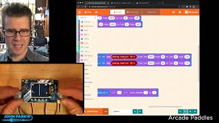 MakeCode Minute: Paddle Games @adafruit @johnedgarpark #adafruit @MSMakeCode #makecode