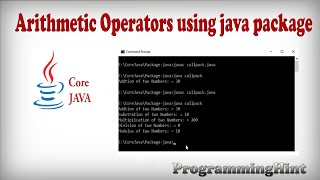 How to make simple calculator in core java using operators,package and function?