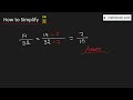 how to simplify the fraction 14 32 14 32 simplified