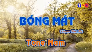 [KARAOKE] Bóng mát – Slow (Phạm Thế Mỹ) – Tone Nam (Em) | #coverbytmn