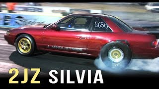 2JZ Silvia runs 8.25 @ 170mph