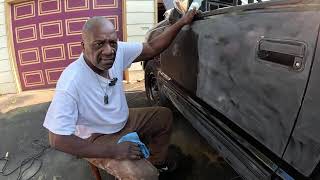 This video is  the sanding part to make the Utility truck nice and ready to be sold.