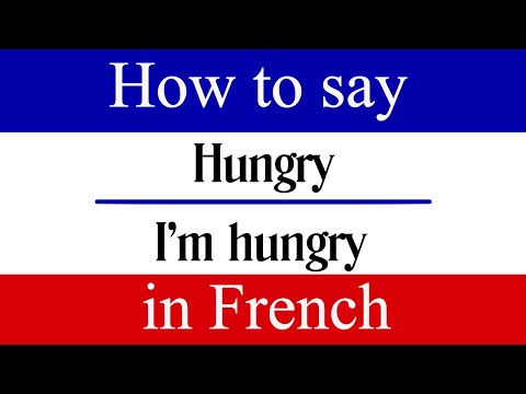 How do you say hungry in French Creole?
