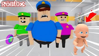 BABY BOSS IS RUN AWAY FROM HIS POLICE FAMILY 🤣 Roblox \u0026 Who's Your Daddy