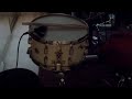 my vintage 1943 1946 slingerland hollywood ace radio king snare drum video from july 2012