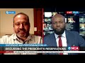 Discussing the president's reservations