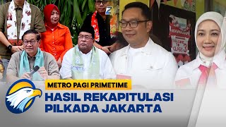 Pramono-Rano Menang di Seluruh Wilayah Jakarta dengan 50,07 Persen Suara - [Metro Pagi Primetime]