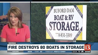 Ga Boat Facility Fire