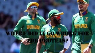 What went wrong for the Proteas?