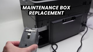 How to Replace the Maintenance Box on Epson WorkForce Pro WF-4820 \u0026 4830