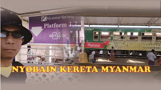 Jelajah Myanmar (episode 3) - Naik Kereta Menyusuri Yangon