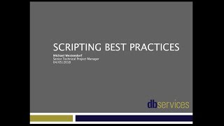 FileMaker Scripting Best Practices