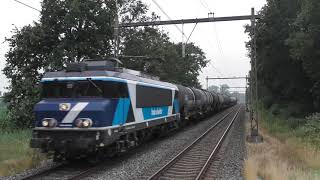 Doorkomst 1700 (101001) met fraaie keteltrein | TCS | Op station Hoevelaken