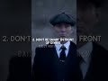 HOW TO INCREASE RESPECT Thomas Shelby 😎🔥sigma rule #shorts #motivation #billionairelifestyle #quotes