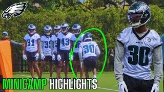 The Philadelphia Eagles Rookie Minicamp Is HEATING Up.. (Quinyon Mitchell, Coope