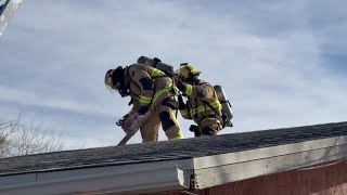 Tucson Fire Department fights fire on Southside