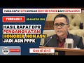 Terbaru! HASIL RAPAT RPP MANAJEMEN ASN – Pembahasan Pengangkatan Honorer Jadi PPPK