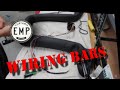 How I install wires inside handle bars