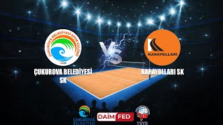 TSYD KADINLAR VOLEYBOL TURNUVASI | ÇUKUROVA BELEDİYESİ SK VS KARAYOLLARI SK