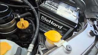 2015 Subaru WRX 6 speed Quick Swap To Diehard Platinum AGM Battery