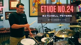 TMEA 2024-2025 Etude 24, Advanced Snare Drum Studies by M. Peters, feat. Andres Aya