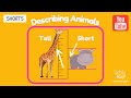 Back to School | Describing Animals #shorts