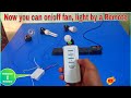 How to control fan and light with remote || Remote control switch for light and fan