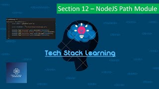 Node.js | Section 12 | Node Path Module | NodeJS Beginners | Simple Tutorials | Easy Learning