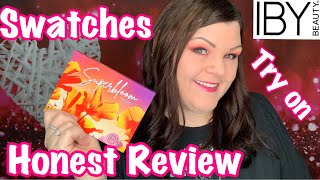 IBY Beauty SuperBloom Eyeshadow Palette // Swatches, Try on \u0026 Honest Review