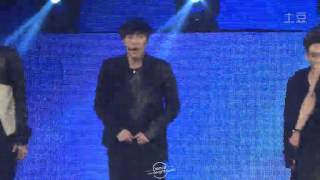 [FANCAM] 140511 COME BACK SHOW IN SHANGHAI KAI \u0026 LAY History. Cr : Dance The Night Away