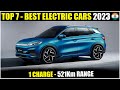 Top 7 Best Electric Cars Available In India 2023 (Price, Features, Speed, etc.)