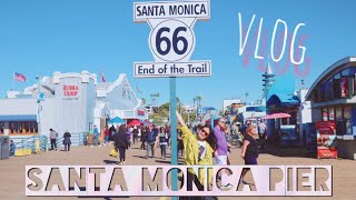 【Vlog】Santa Monica♡in English(日本語字幕付き)