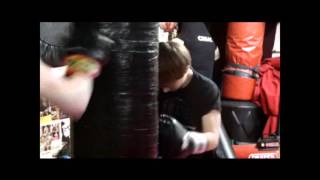 FAST PUNCHES FROM THE STAR GYM BOXERS - FEATURING A VERY YOUNG KAIDEN ROCKALL