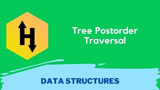 HackerRank Tree Postorder Traversal problem solution in Python Programming | Data Structures