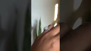 2.69ct Oval Opal ring by Anueva Jewelry