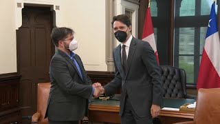 PM Trudeau meets with Chilean President Gabriel Boric in Ottawa – June 6, 2022
