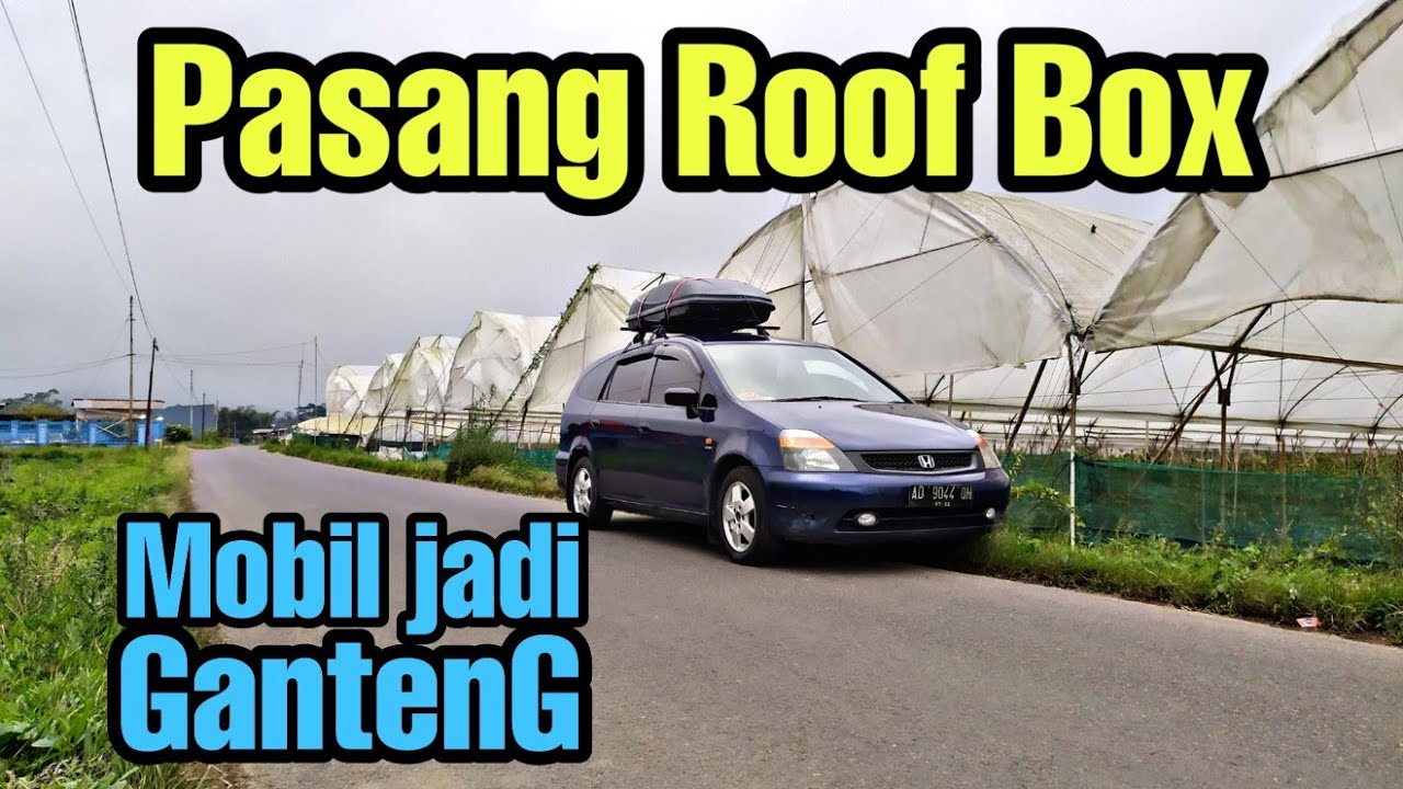 Cara Pasangan Roof Box Dan Cross Bar Untuk Honda Stream - YouTube