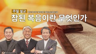 주일 아침을 여는 설교│참된 복음이란 무엇인가