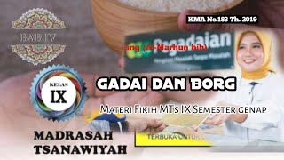 Gadai dan Borg