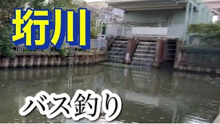 東京と埼玉の都県境の川 グーグル釣行！ 垳川  バス釣り おかっぱり