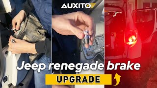 AUXITO 1156 Brake Installation Guide On Jeep Renegade